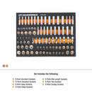 Gearwrench GWMSSKT14MM 89 Piece 1/4” Drive Master Metric Socket Set in Foam Storage Tray - 6