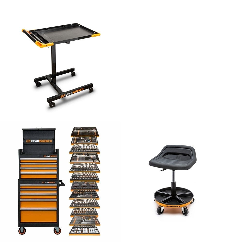 GearWrench MEGAMODPRO 791-Pc Technician Set W/ FREE 83166 Table and FREE 86994 Seat