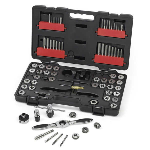 GearWrench 3887 77 Pc. SAE/Metric Ratcheting Tap and Die Set