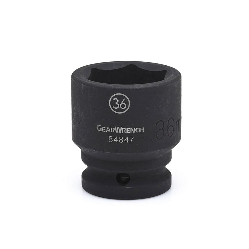 GearWrench 84830D 3/4" Drive 6 Point Standard Impact Metric Socket 19mm