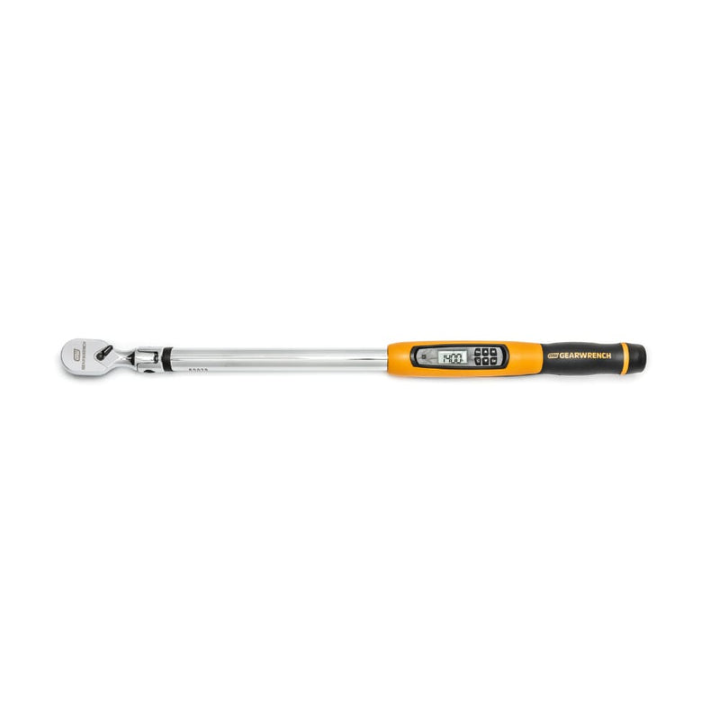 GearWrench 85079 1/2" Flex Head Electronic Torque Wrench with Angle 25-250 ft/lbs.
