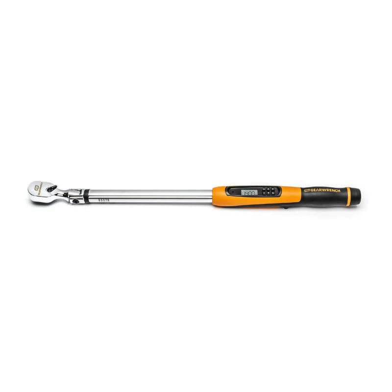 GearWrench 85079 1/2" Flex Head Electronic Torque Wrench with Angle 25-250 ft/lbs.