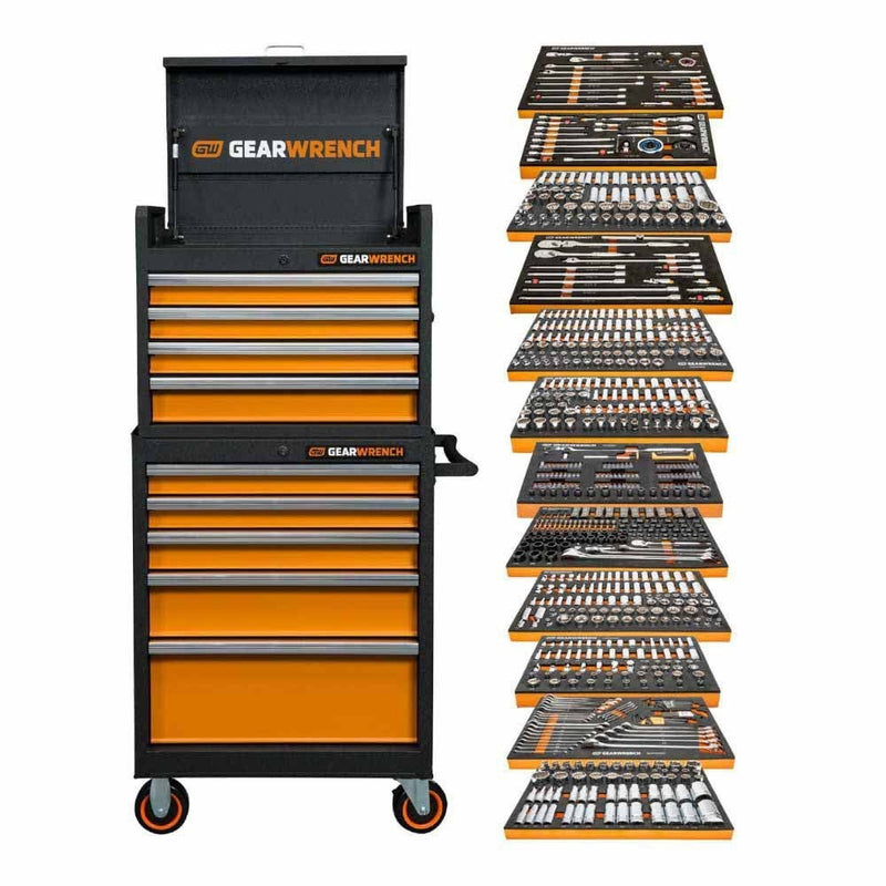 GearWrench MEGAMODPRO 791-Piece Master Technician Set in Modular Trays with Storage